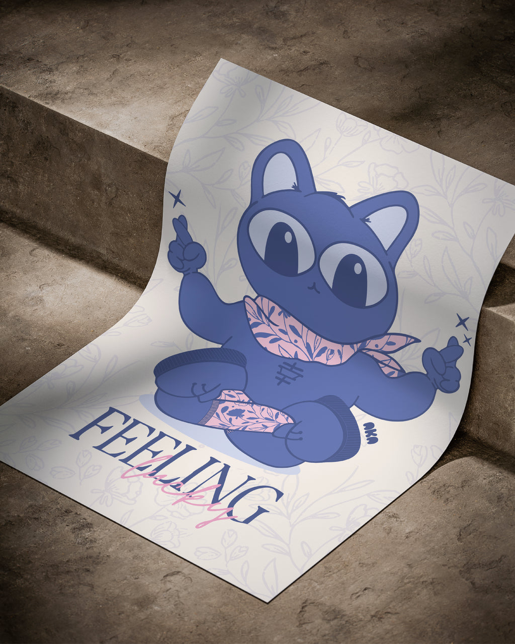 Poster feeling lucky