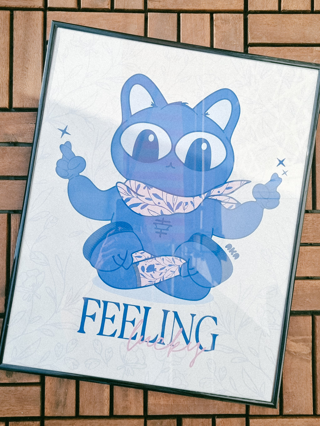 Poster feeling lucky